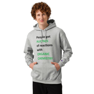 Alkynes. Men's Champion Hoodie