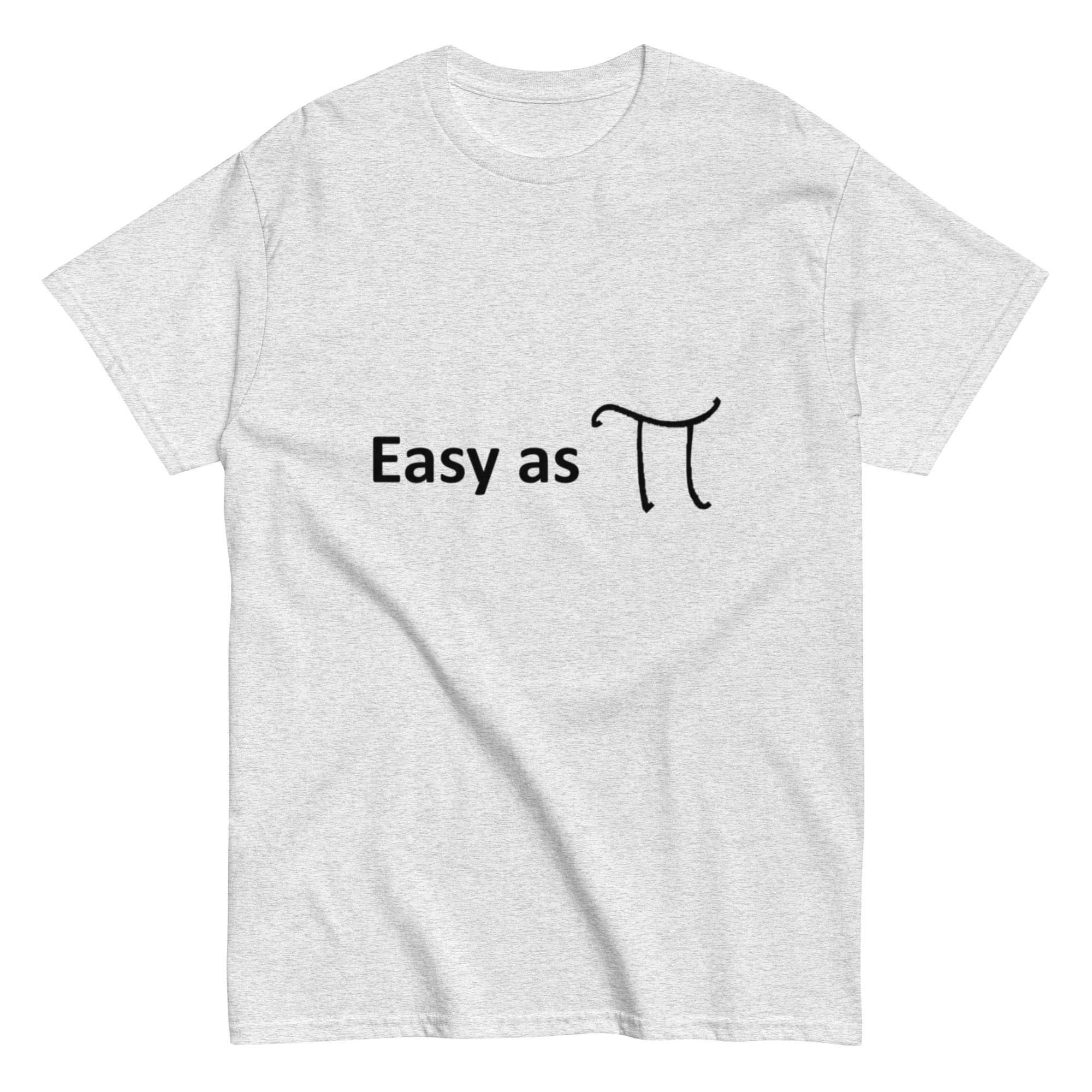 Easy as Pi 2. Unisex Classic Tee - Image 59