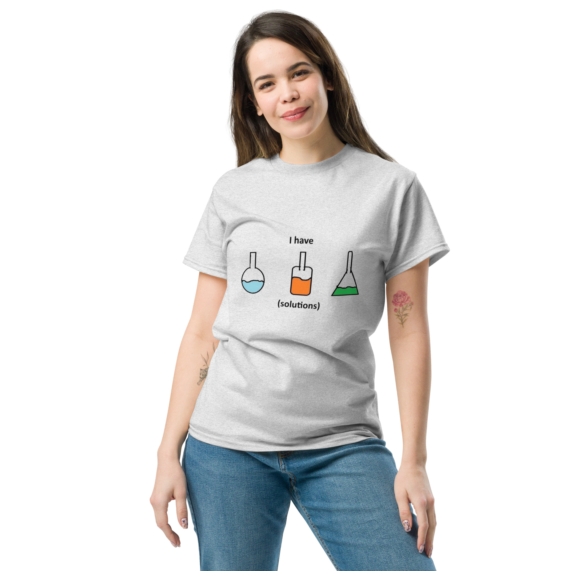 I Have Solutions. Unisex Classic Tee - Image 24