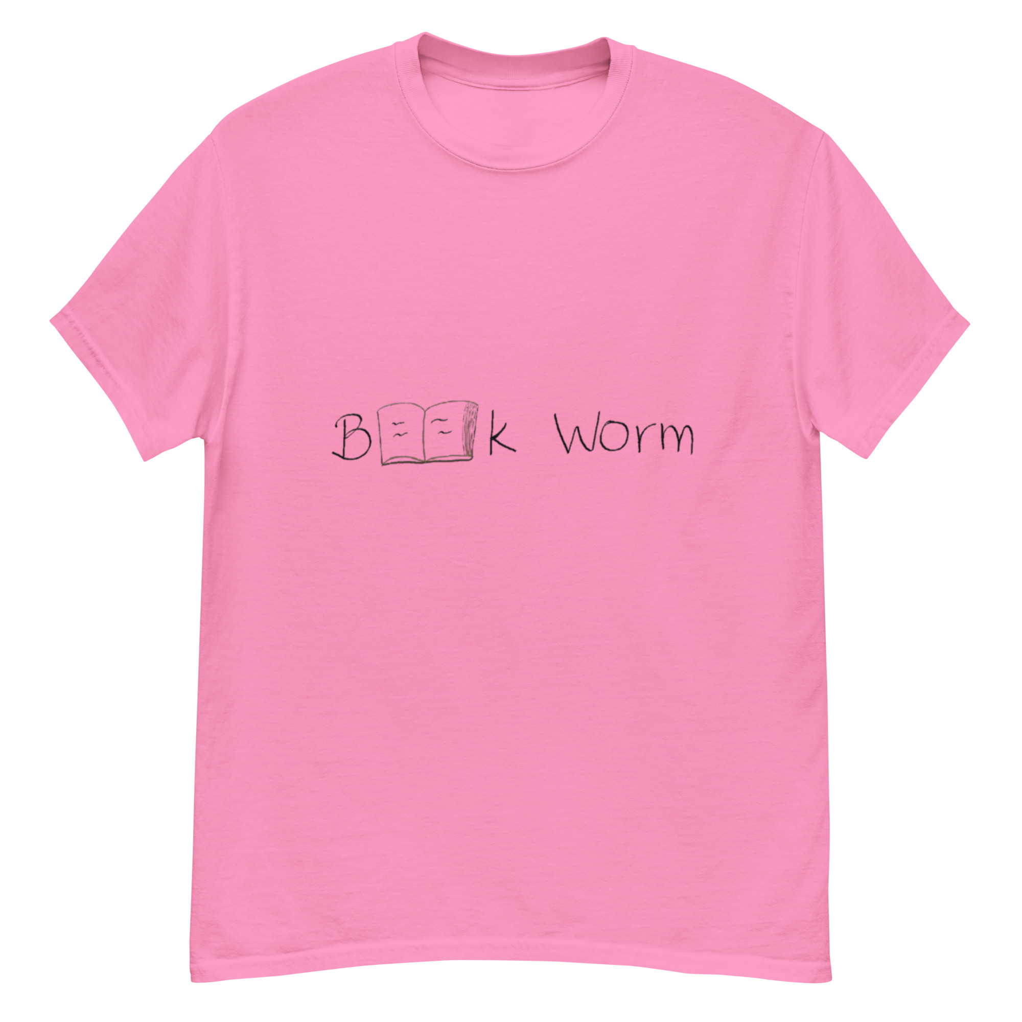 Book Worm 2. Unisex Classic Tee - Image 5