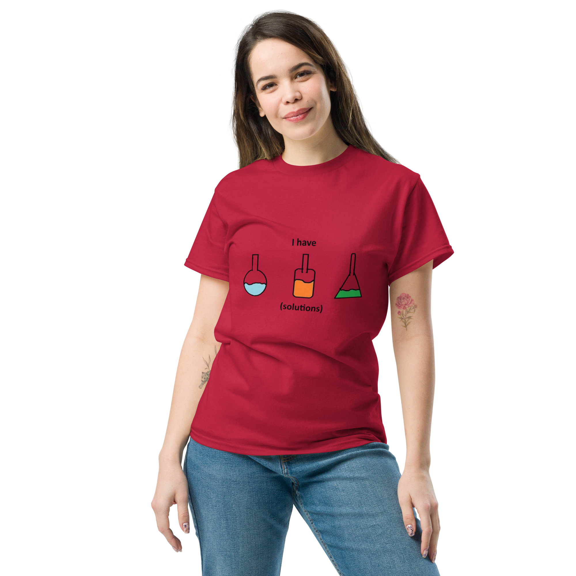 I Have Solutions. Unisex Classic Tee - Image 14