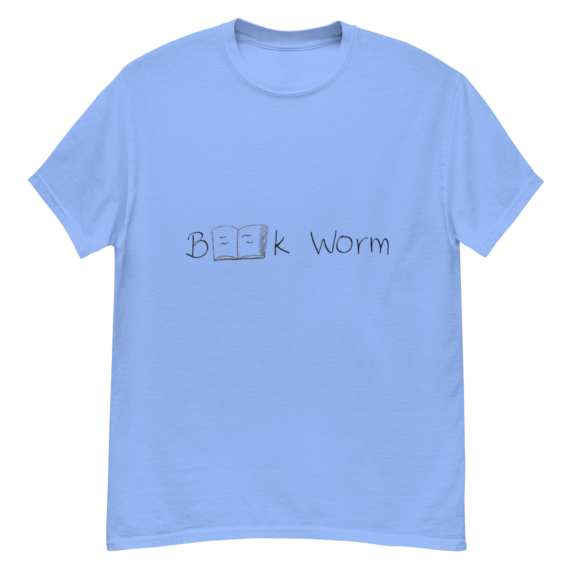 Book Worm 2. Unisex Classic Tee - Image 6
