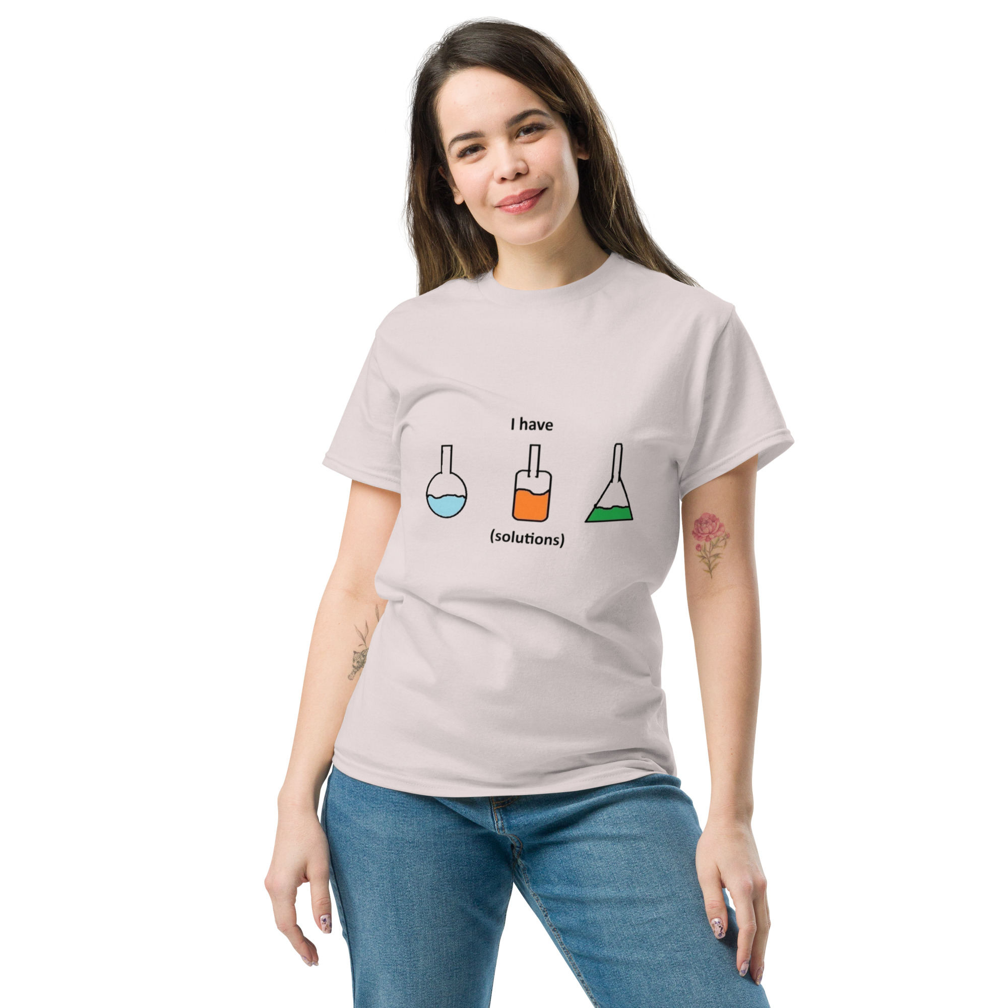 I Have Solutions. Unisex Classic Tee - Image 22