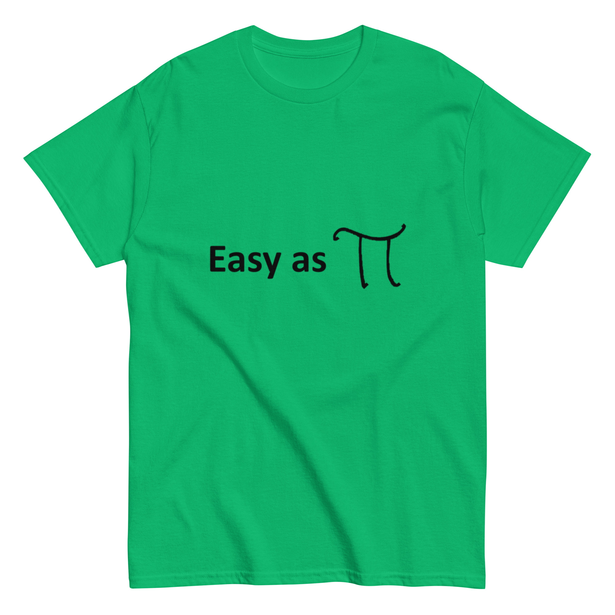 Easy as Pi 2. Unisex Classic Tee - Image 57