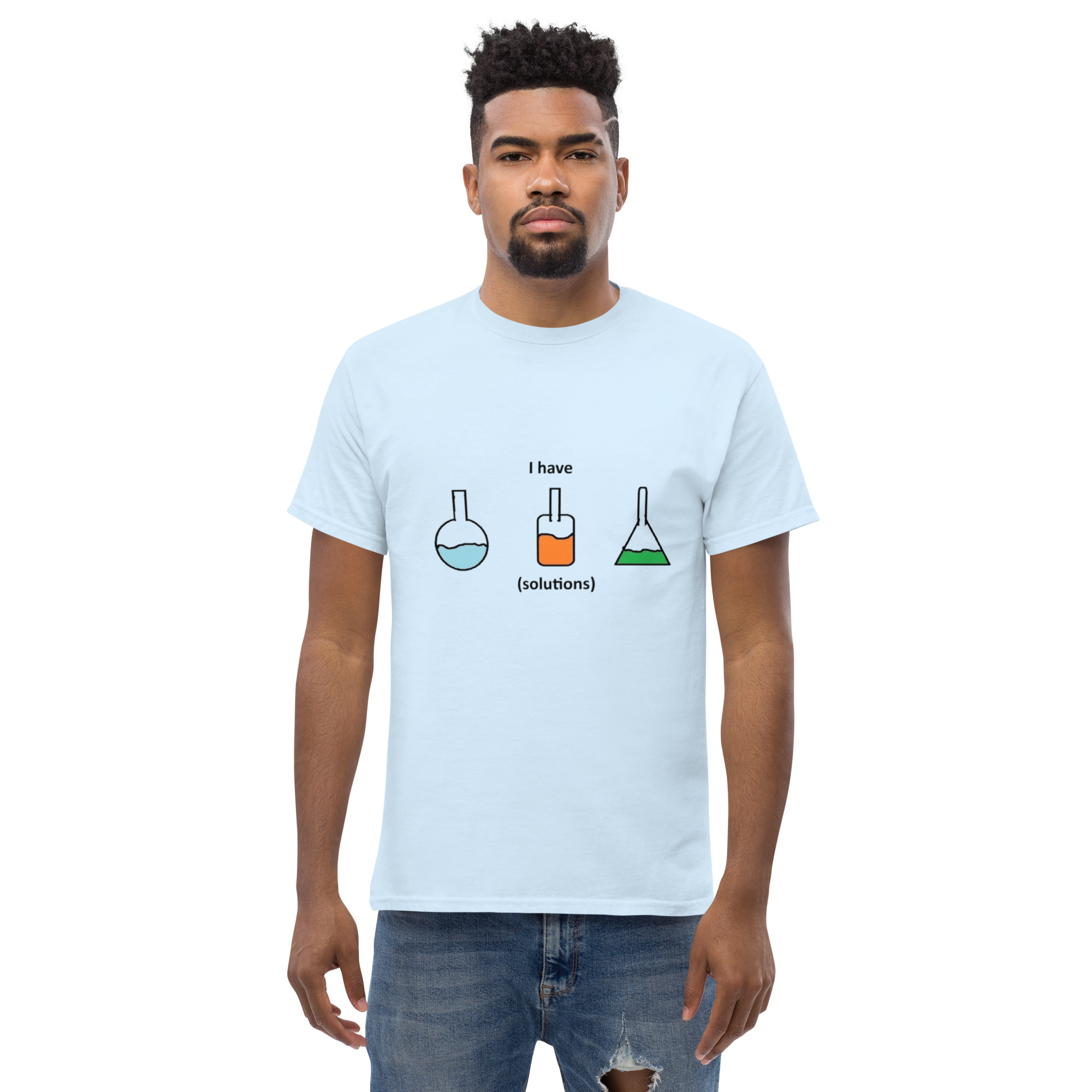 I Have Solutions. Unisex Classic Tee - Image 11