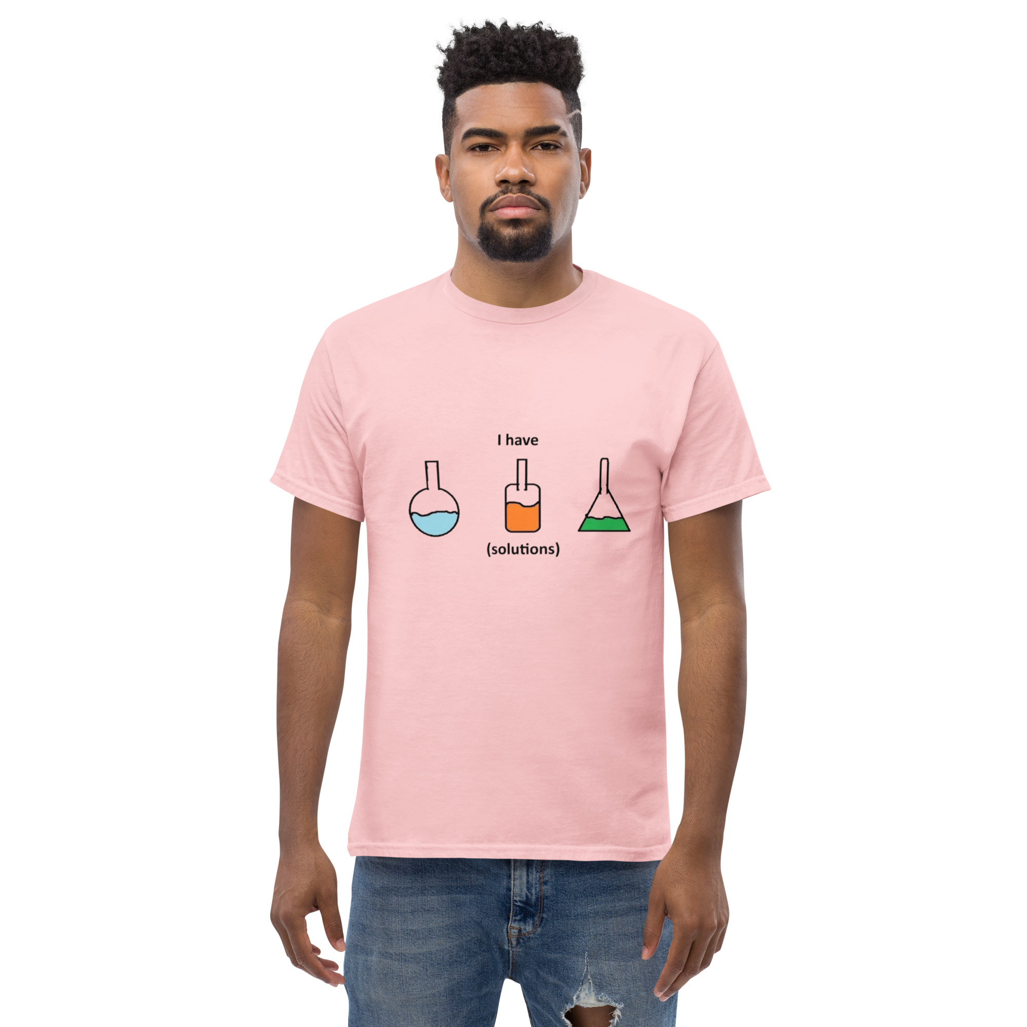 I Have Solutions. Unisex Classic Tee - Image 9