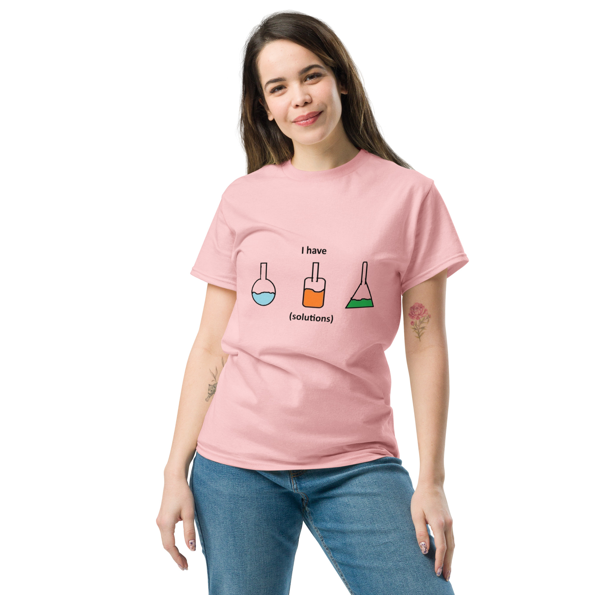 I Have Solutions. Unisex Classic Tee - Image 18