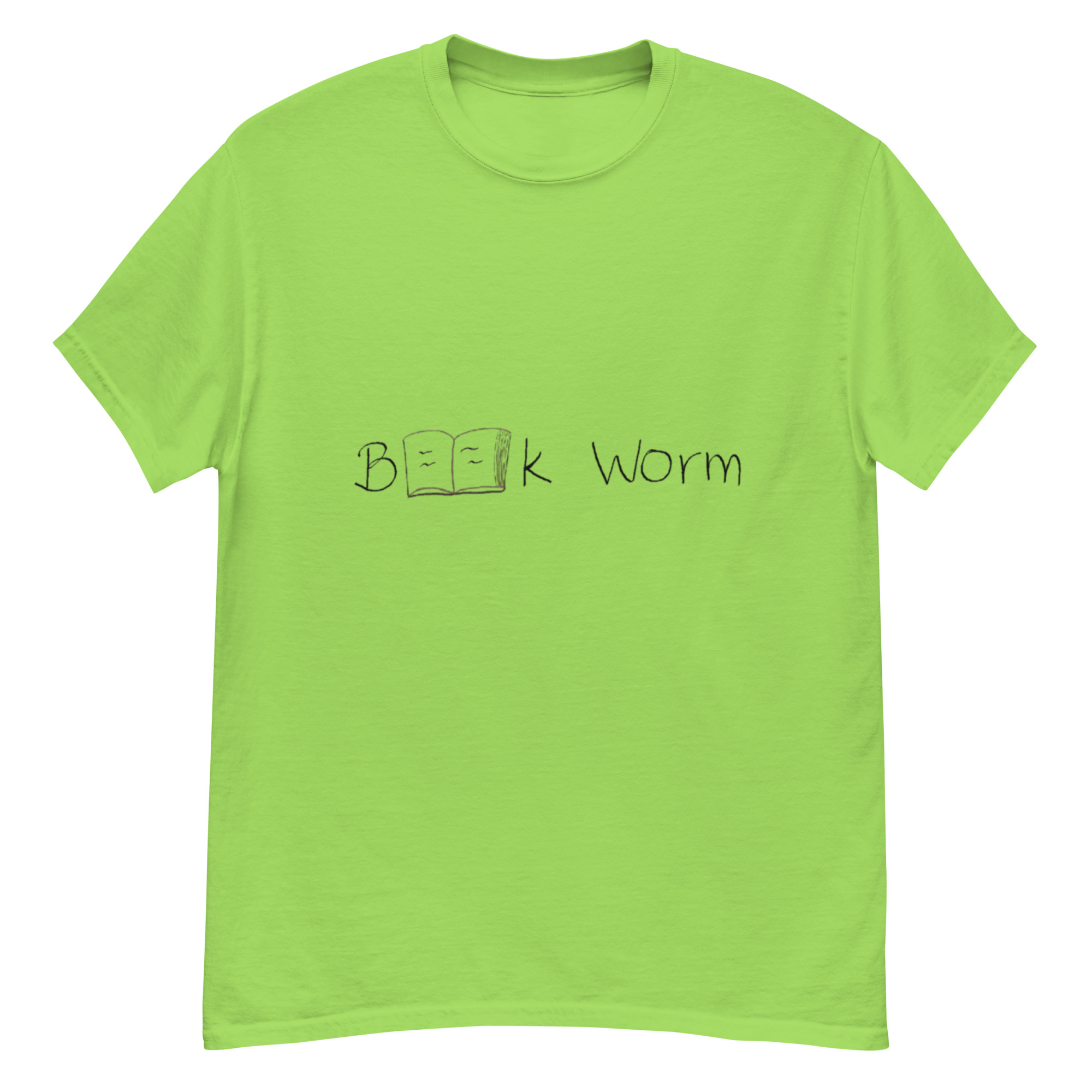 Book Worm 2. Unisex Classic Tee - Image 7