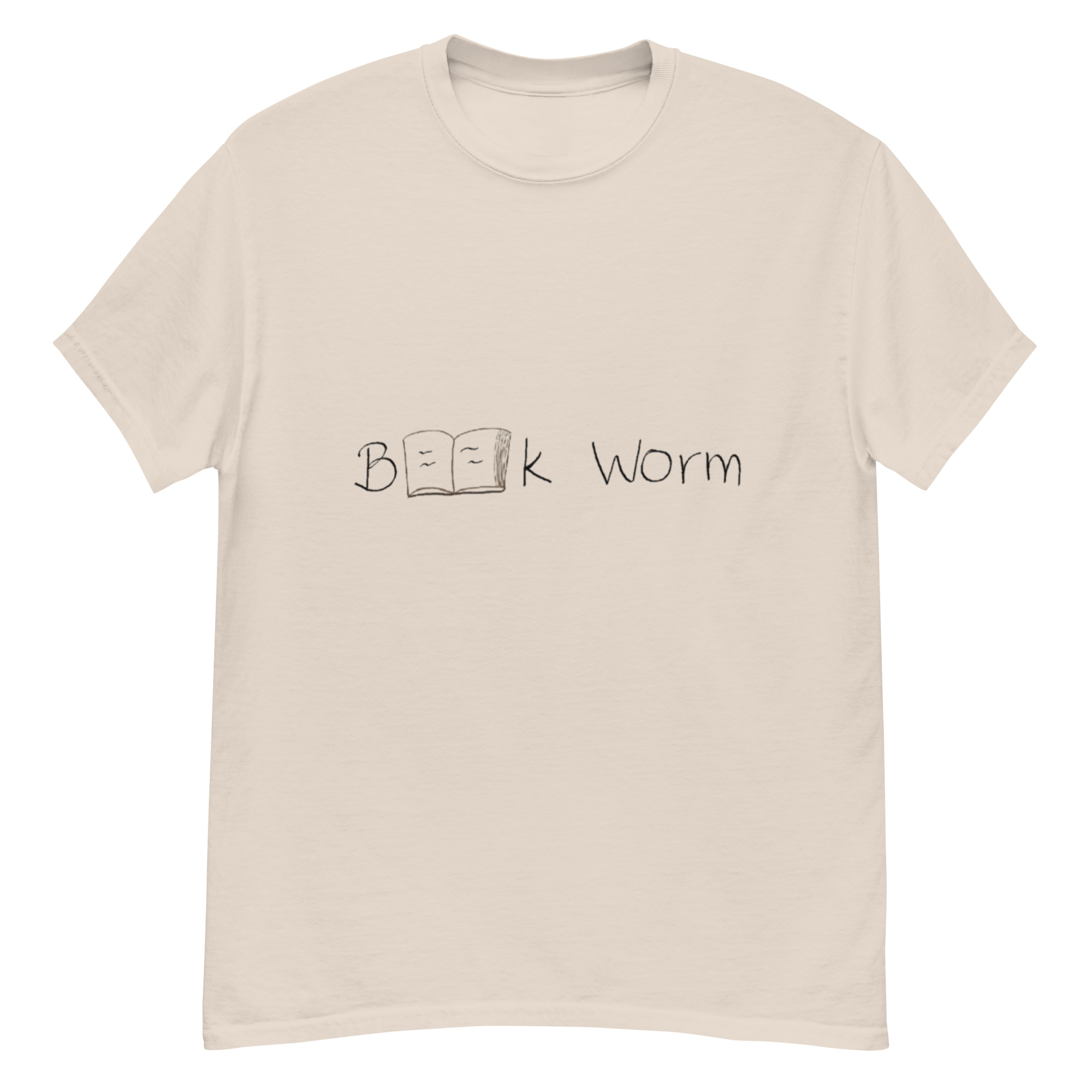 Book Worm 2. Unisex Classic Tee - Image 9