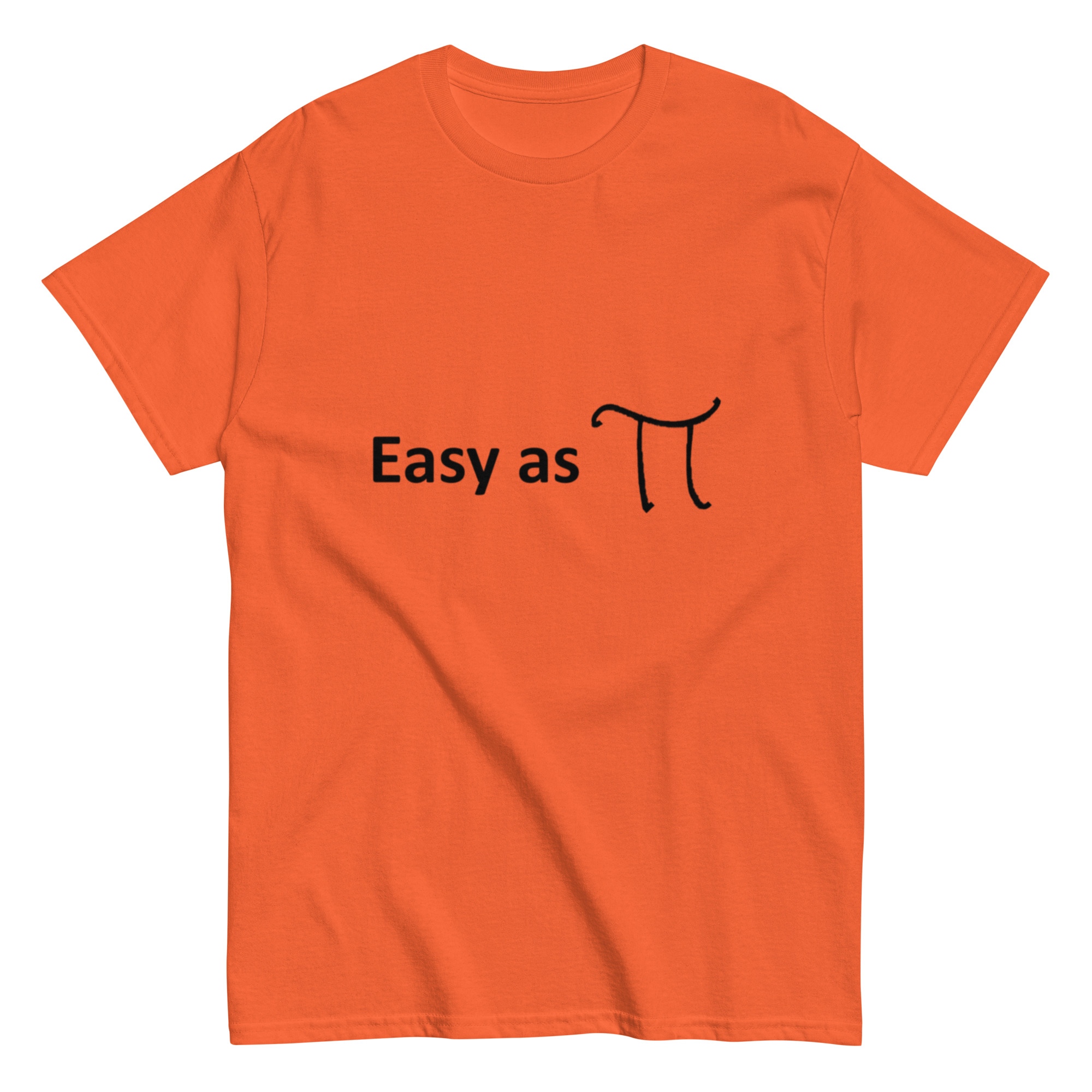 Easy as Pi 2. Unisex Classic Tee - Image 56