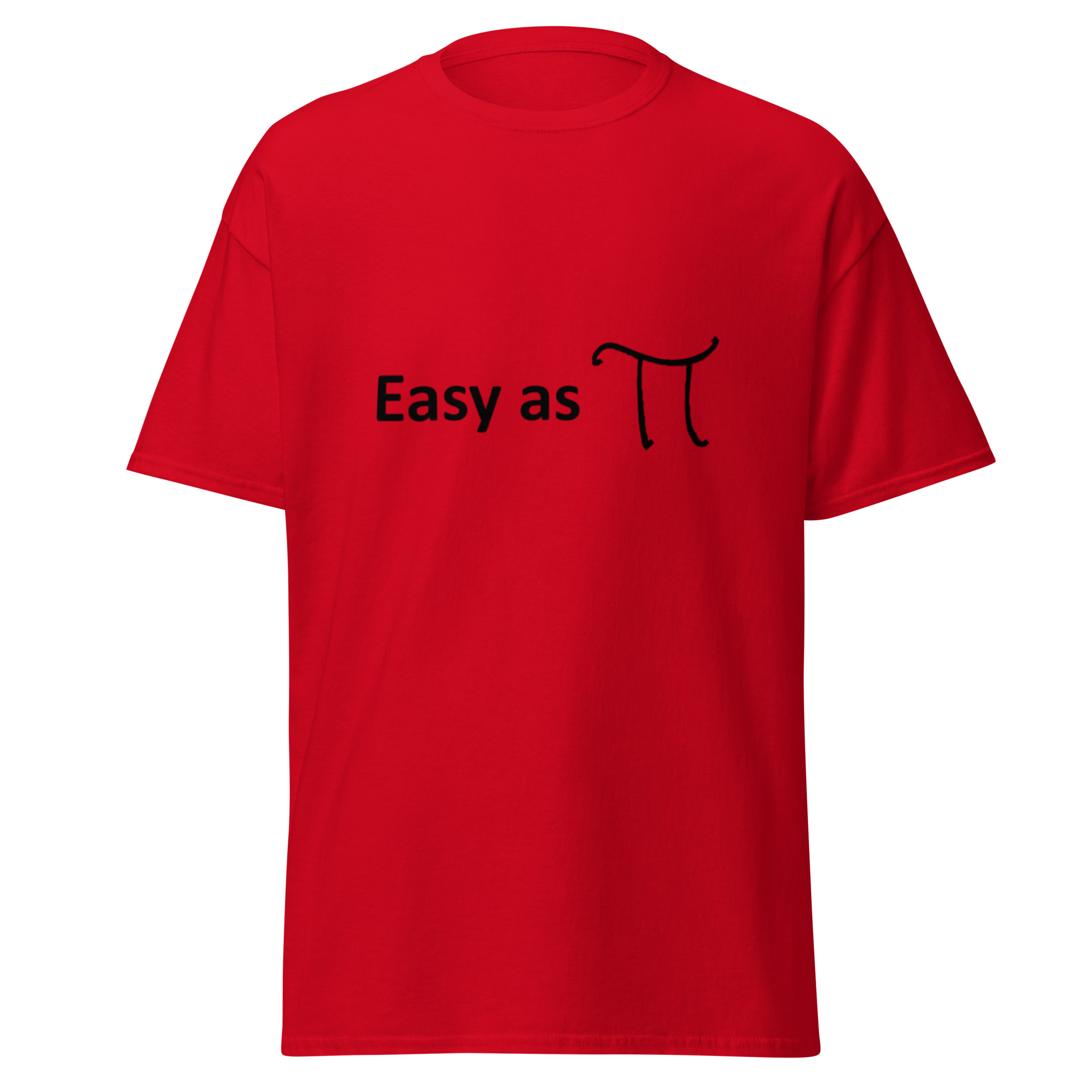 Easy as Pi 2. Unisex Classic Tee - Image 38
