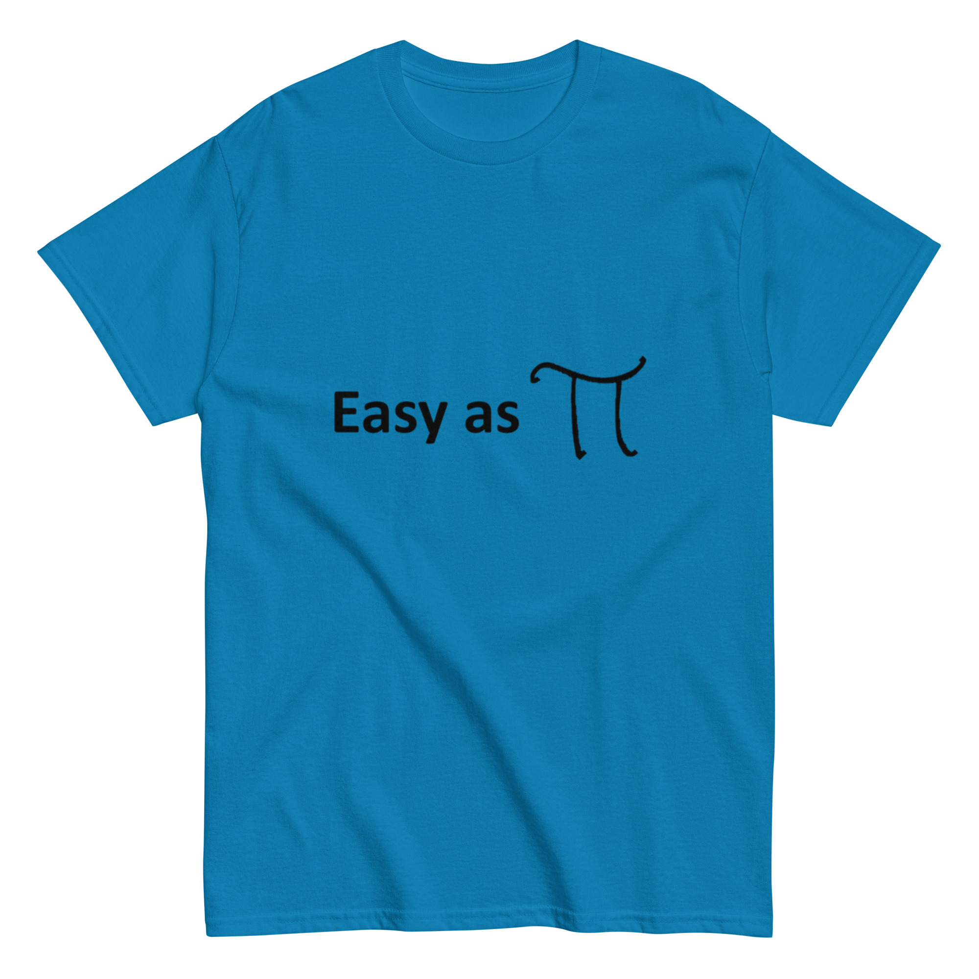 Easy as Pi 2. Unisex Classic Tee - Image 54