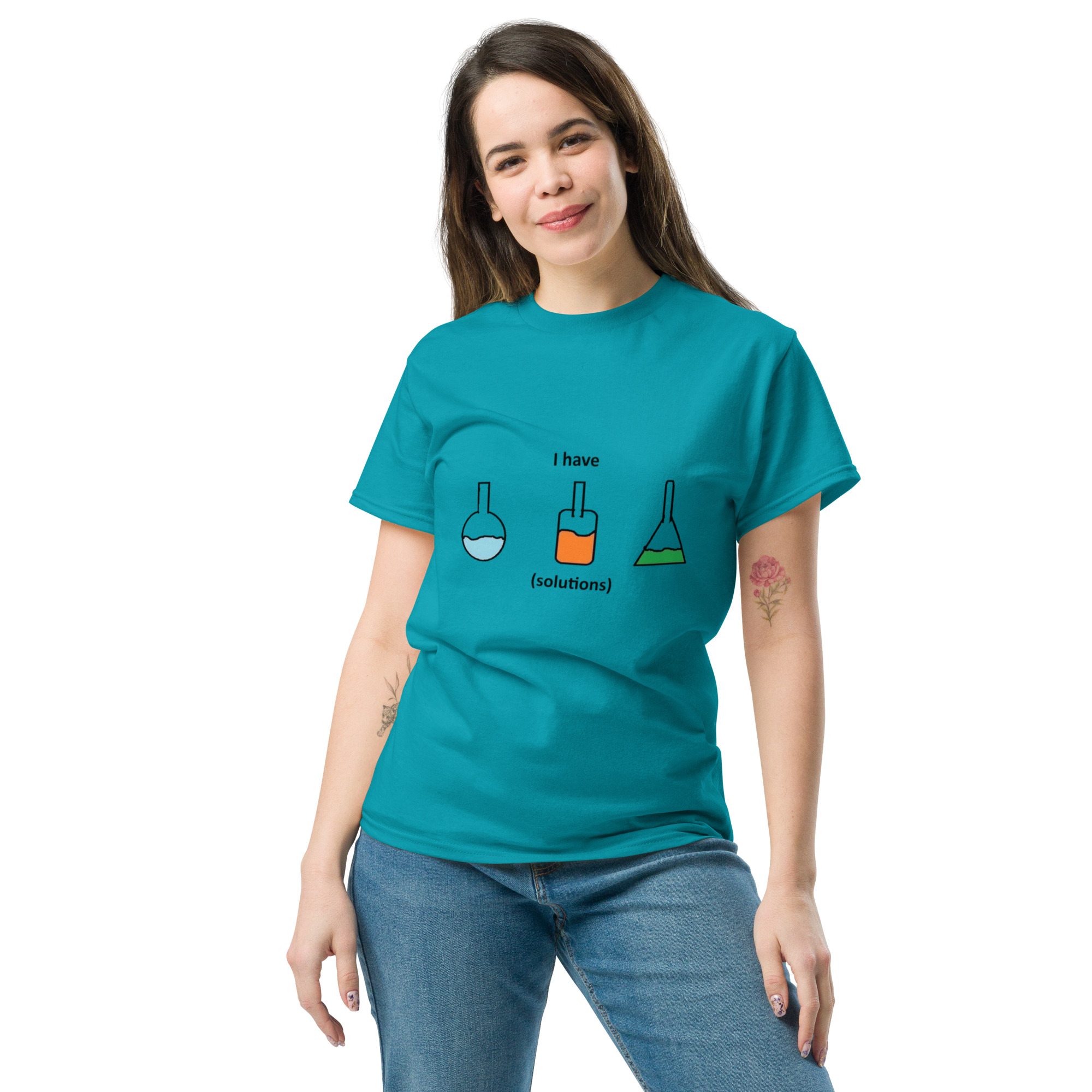 I Have Solutions. Unisex Classic Tee - Image 20