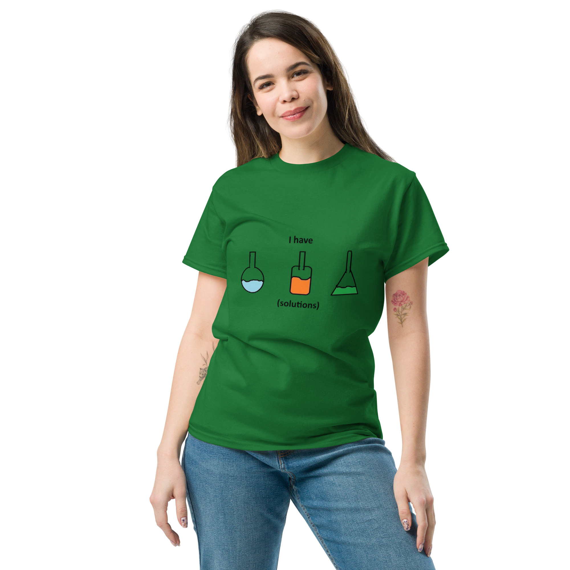 I Have Solutions. Unisex Classic Tee - Image 15