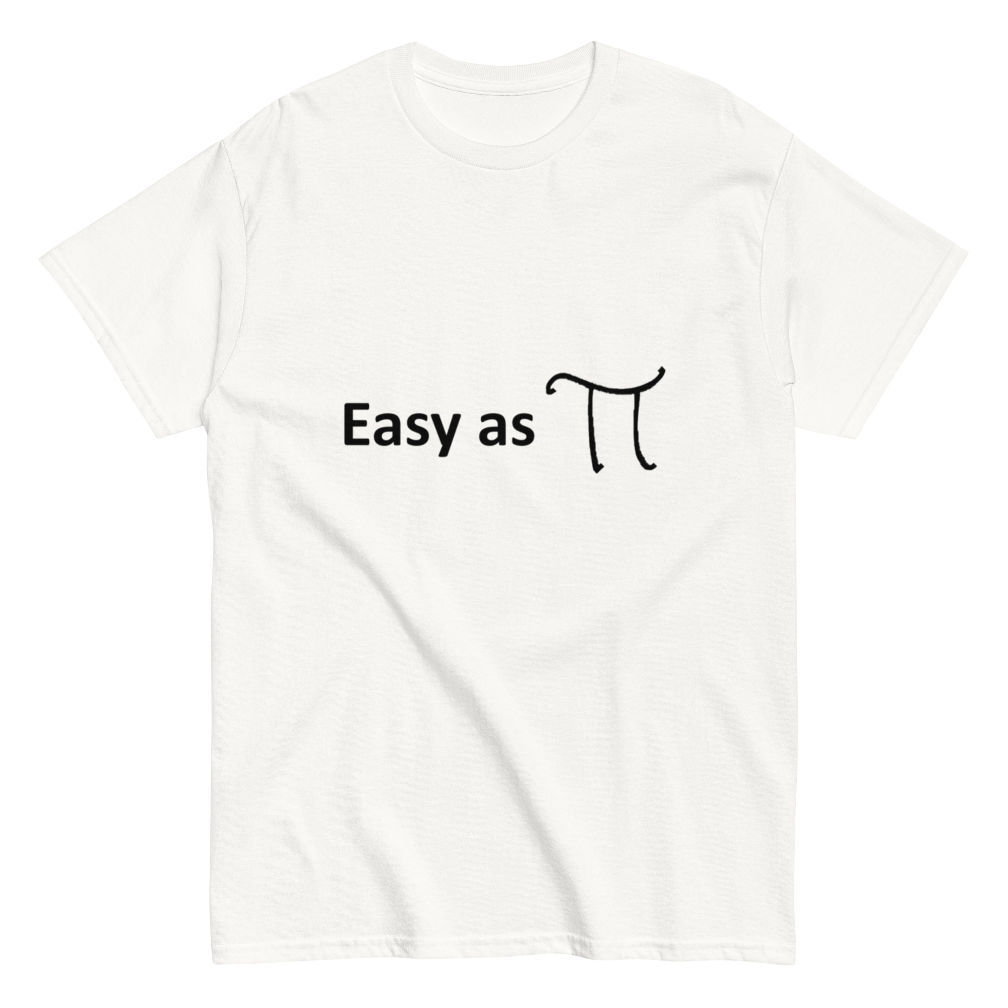 Easy as Pi 2. Unisex Classic Tee - Image 60