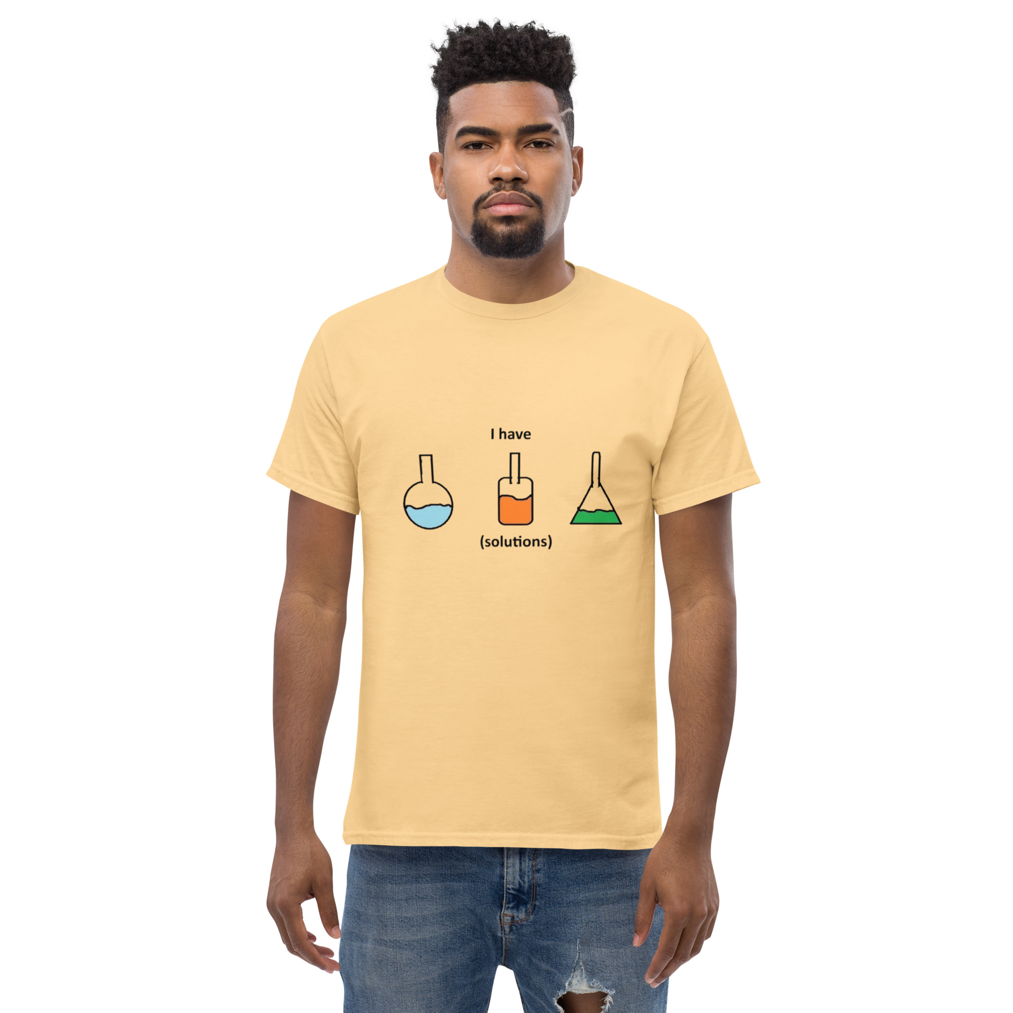 I Have Solutions. Unisex Classic Tee - Image 8