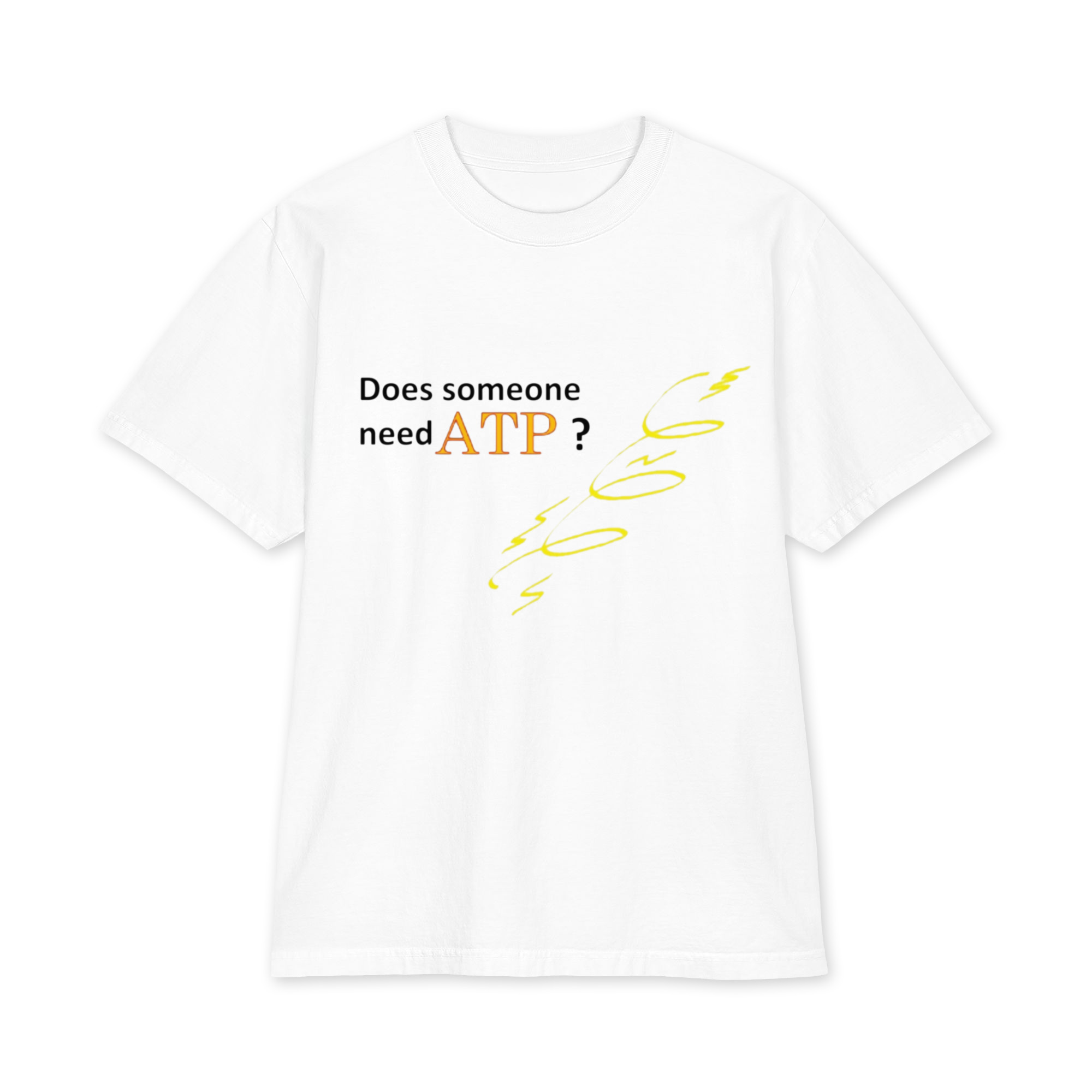 Does Someone Need ATP? Men's Max Heavyweight Short Sleeve - Image 7