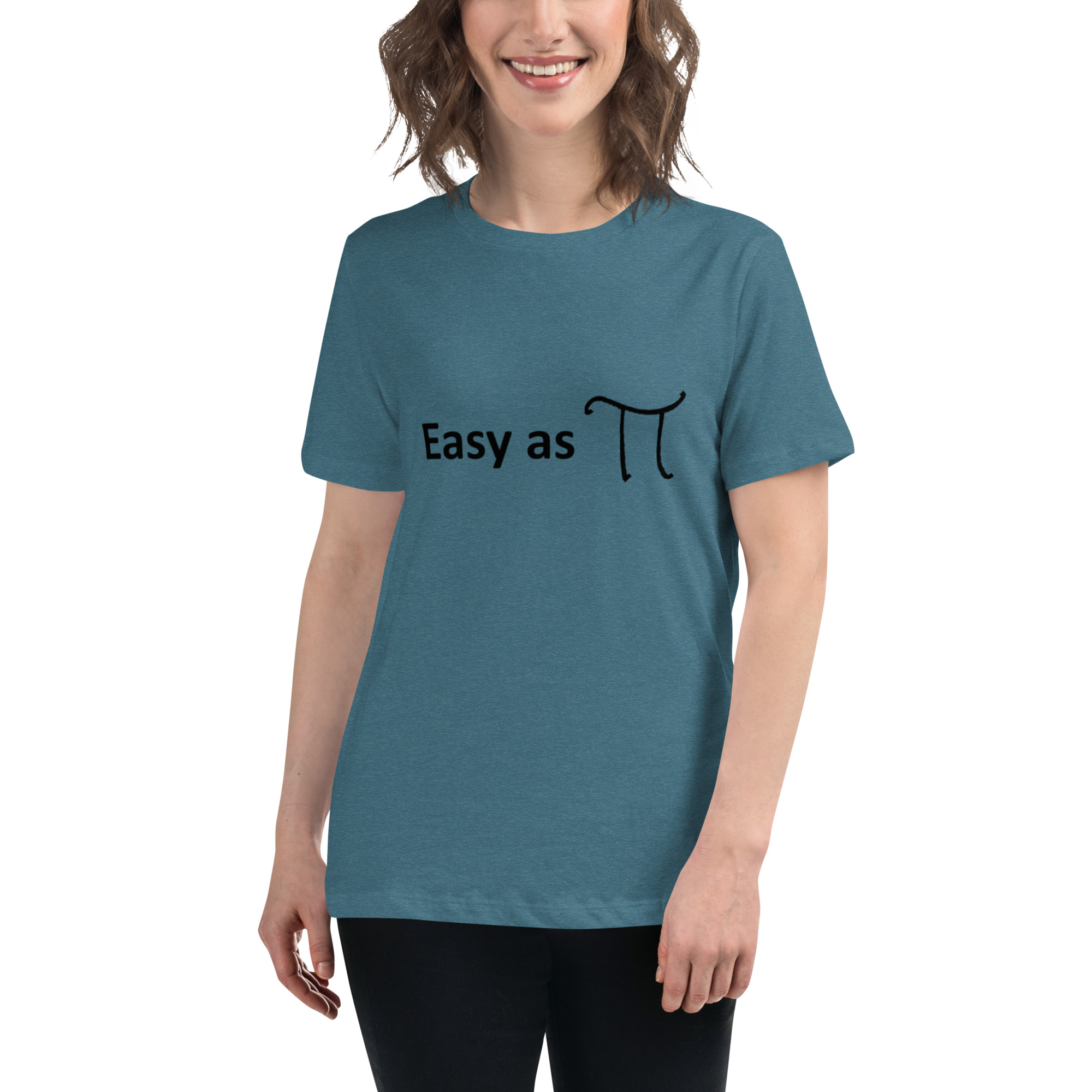 Easy as Pi. Women's Relaxed T-Shirt - Image 2