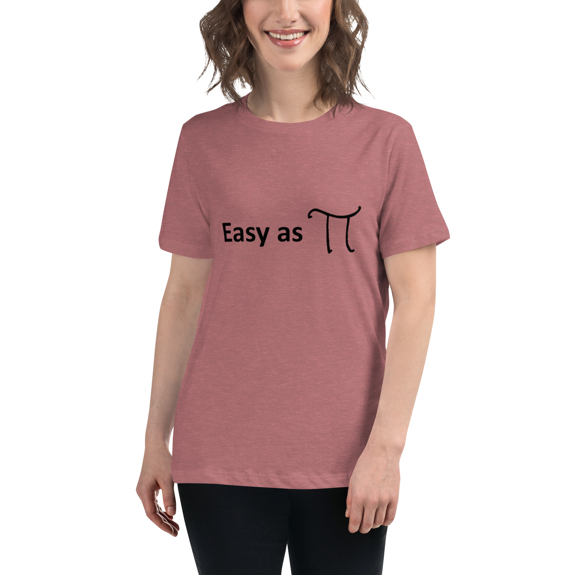 Easy as Pi. Women's Relaxed T-Shirt - Image 5