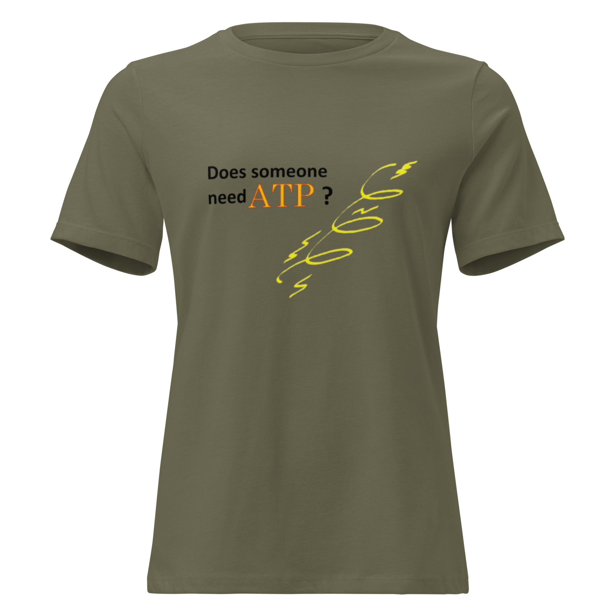 Does Someone Need ATP? Women's Relaxed T-Shirt - Image 2
