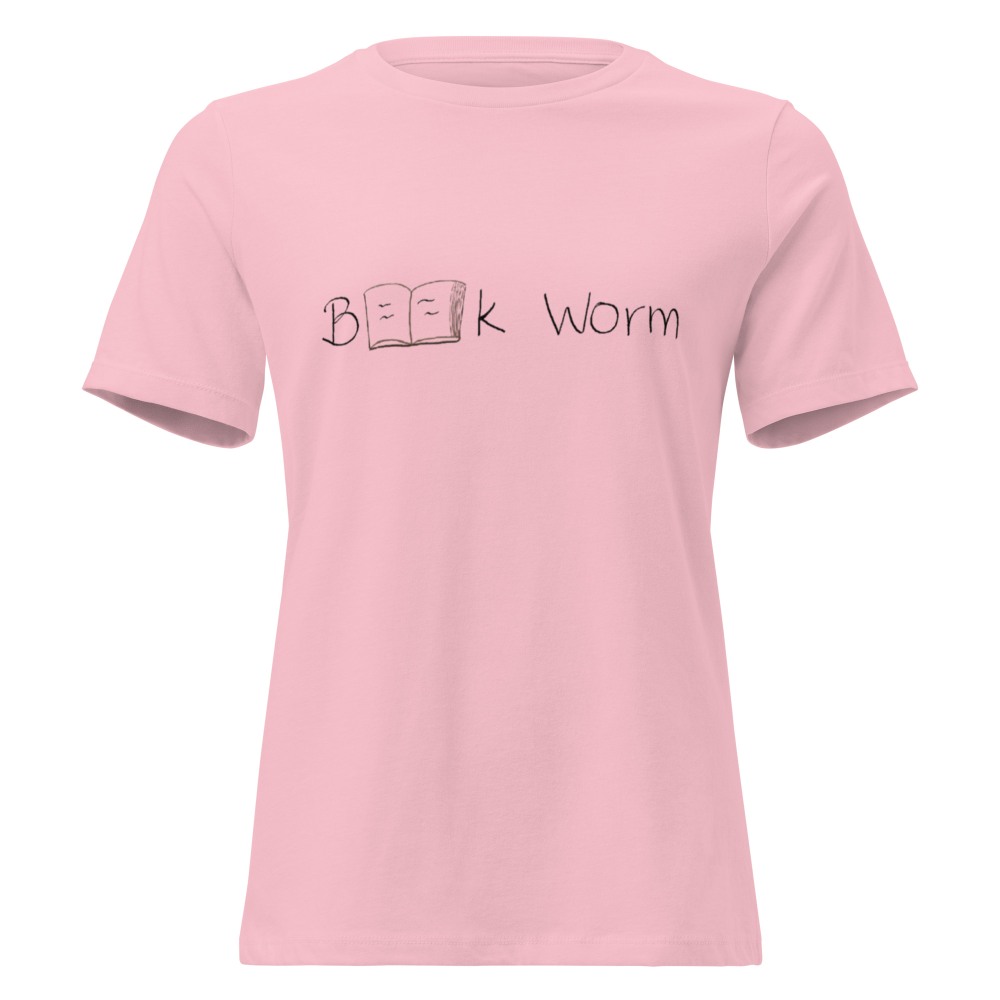 Book Worm. Women's Relaxed T-Shirt