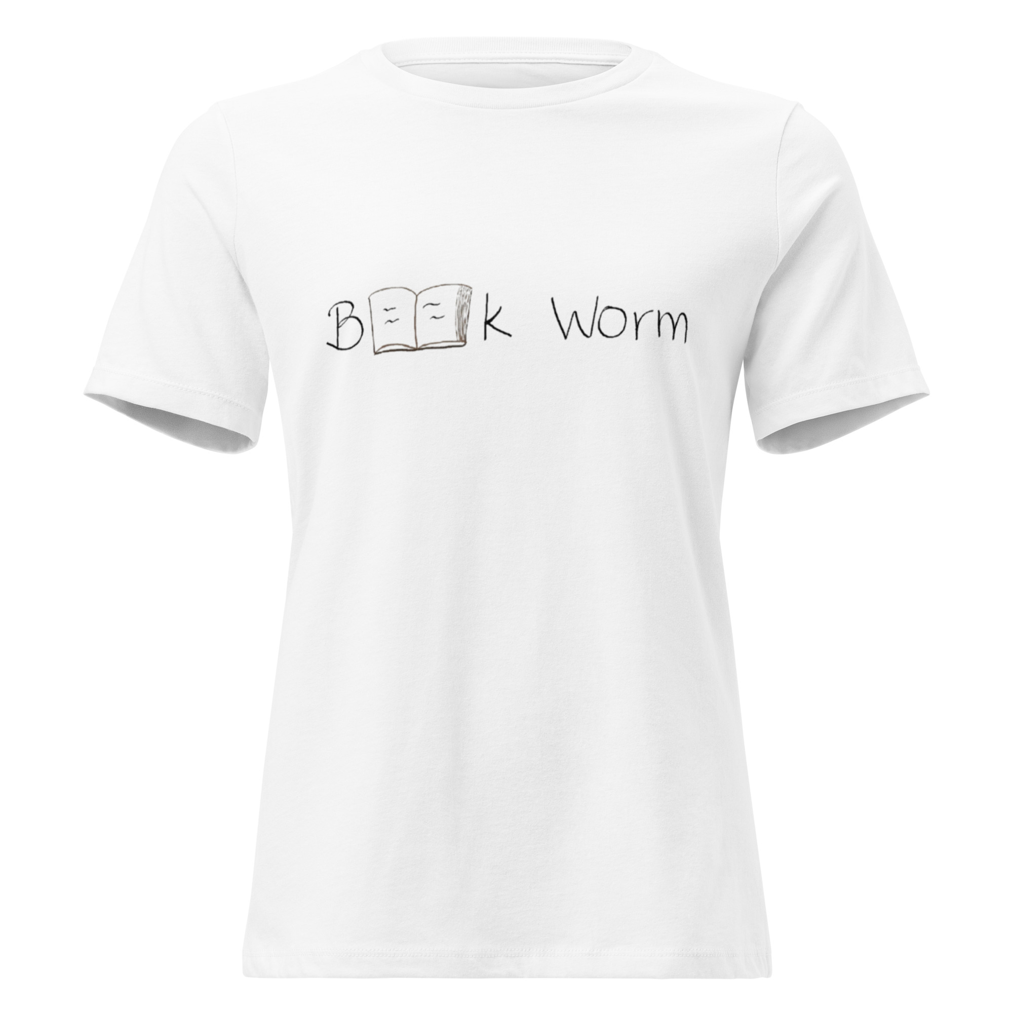 Book Worm. Women's Relaxed T-Shirt - Image 9