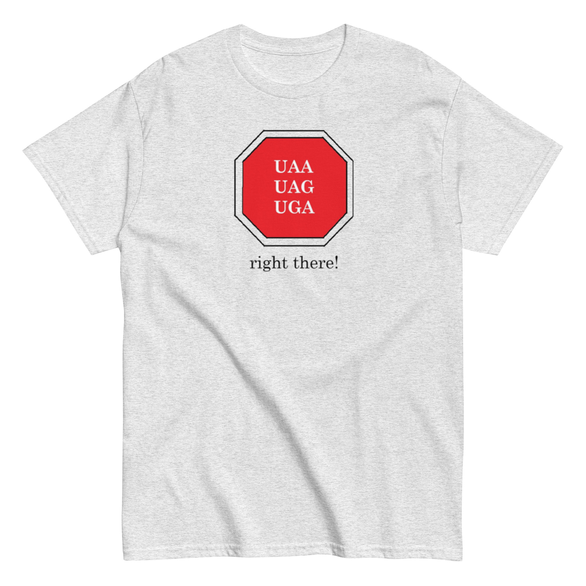 Stop. Unisex Classic Tee - Image 11