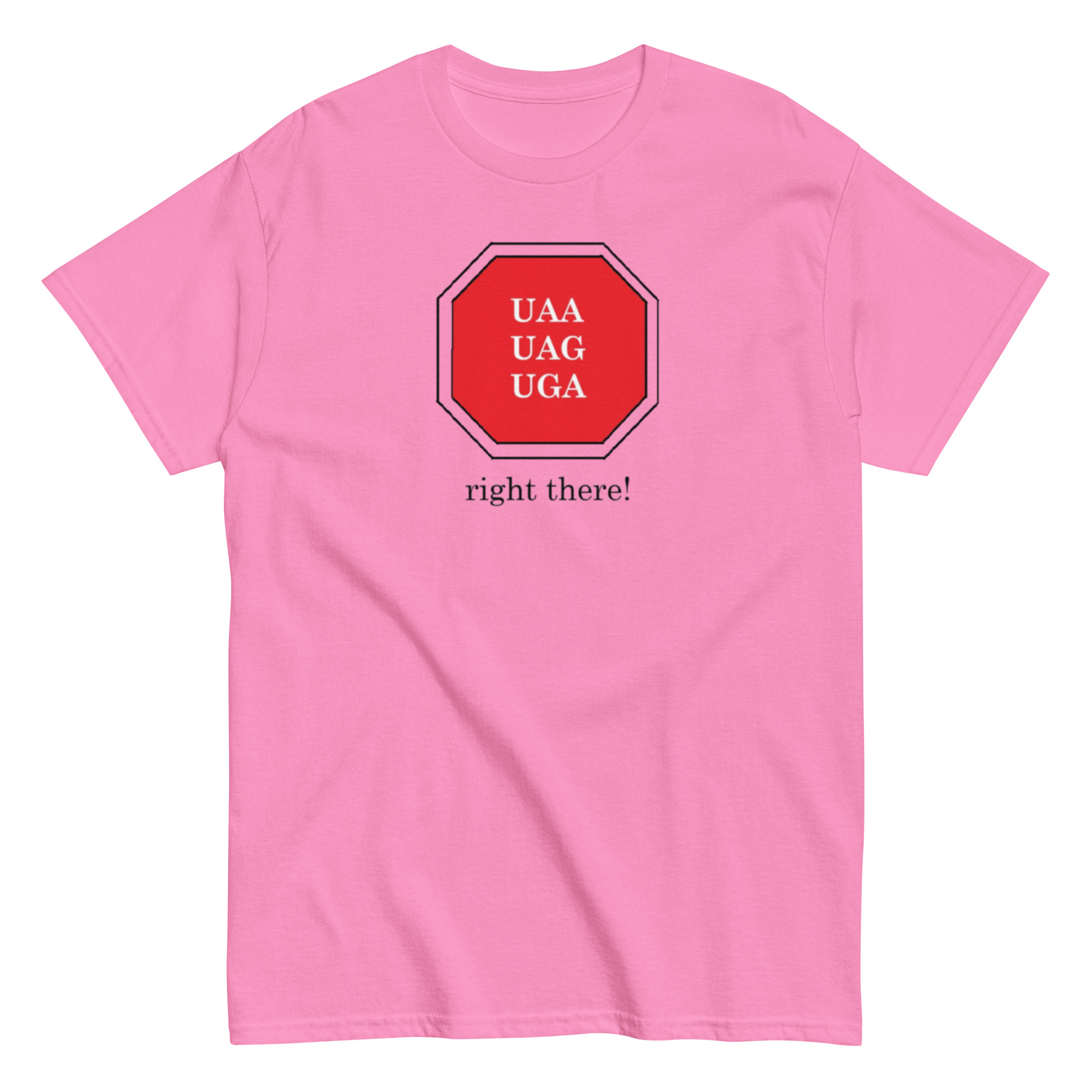 Stop. Unisex Classic Tee - Image 6