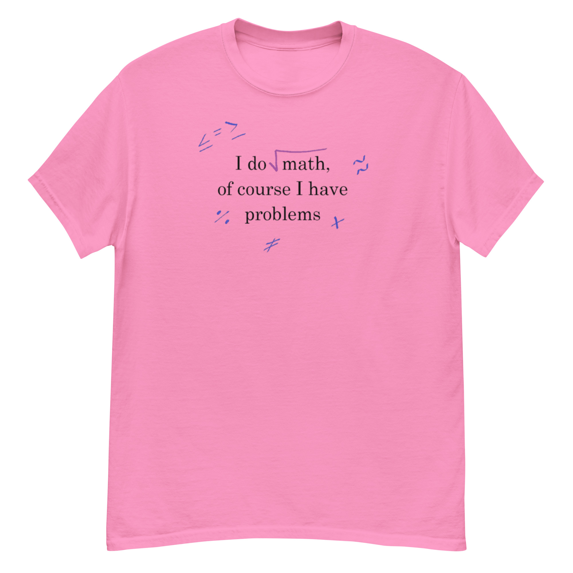 Math Problems. Unisex Classic Tee - Image 4