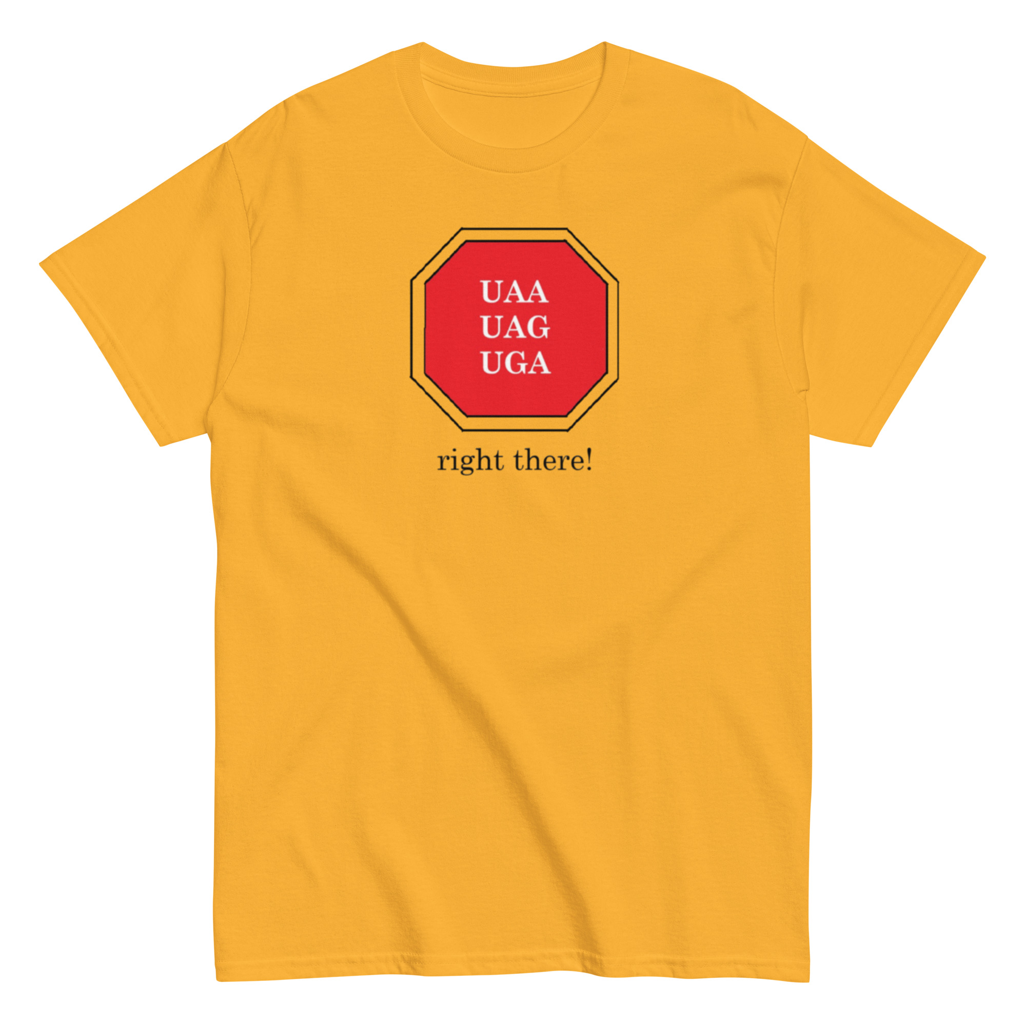 Stop. Unisex Classic Tee - Image 8