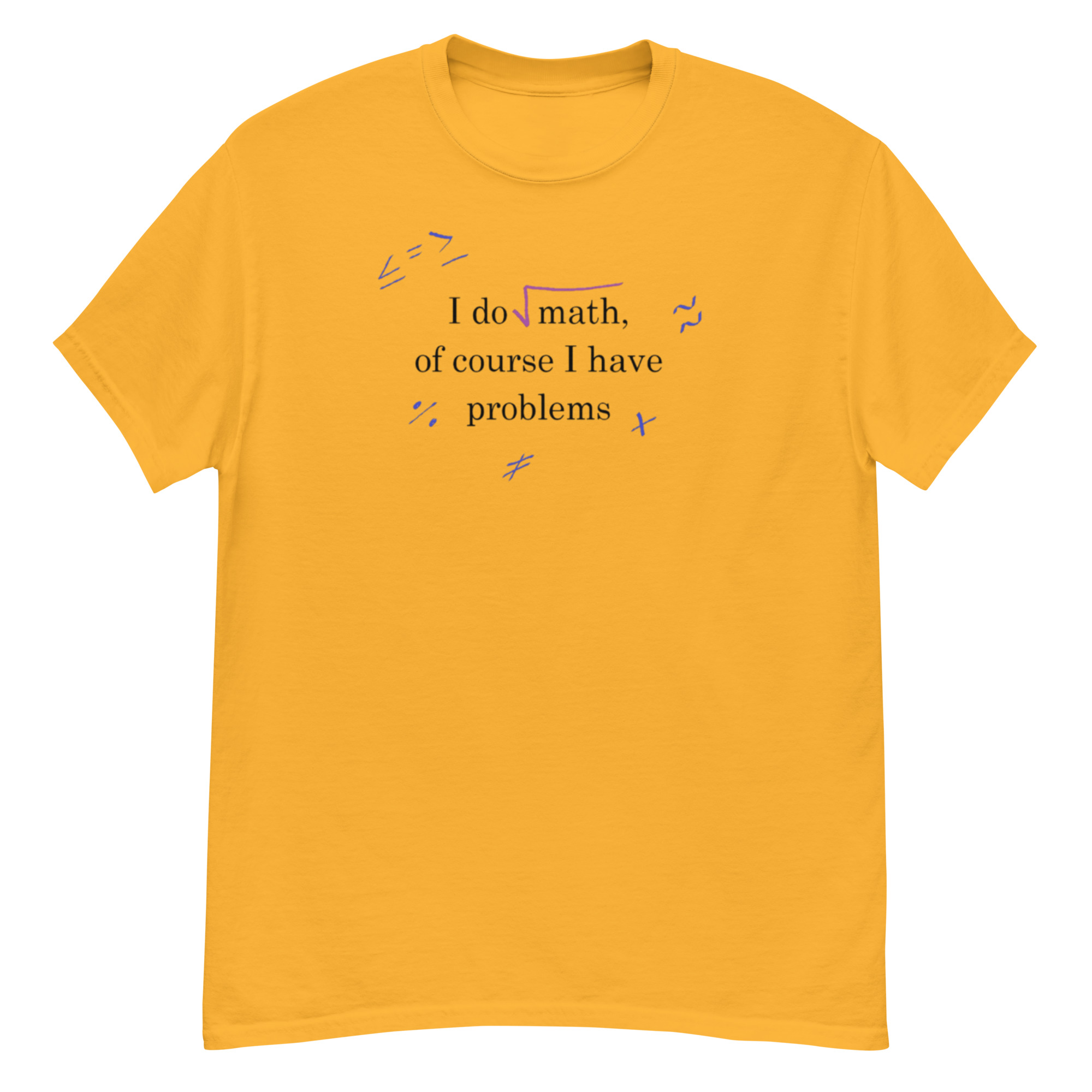 Math Problems. Unisex Classic Tee