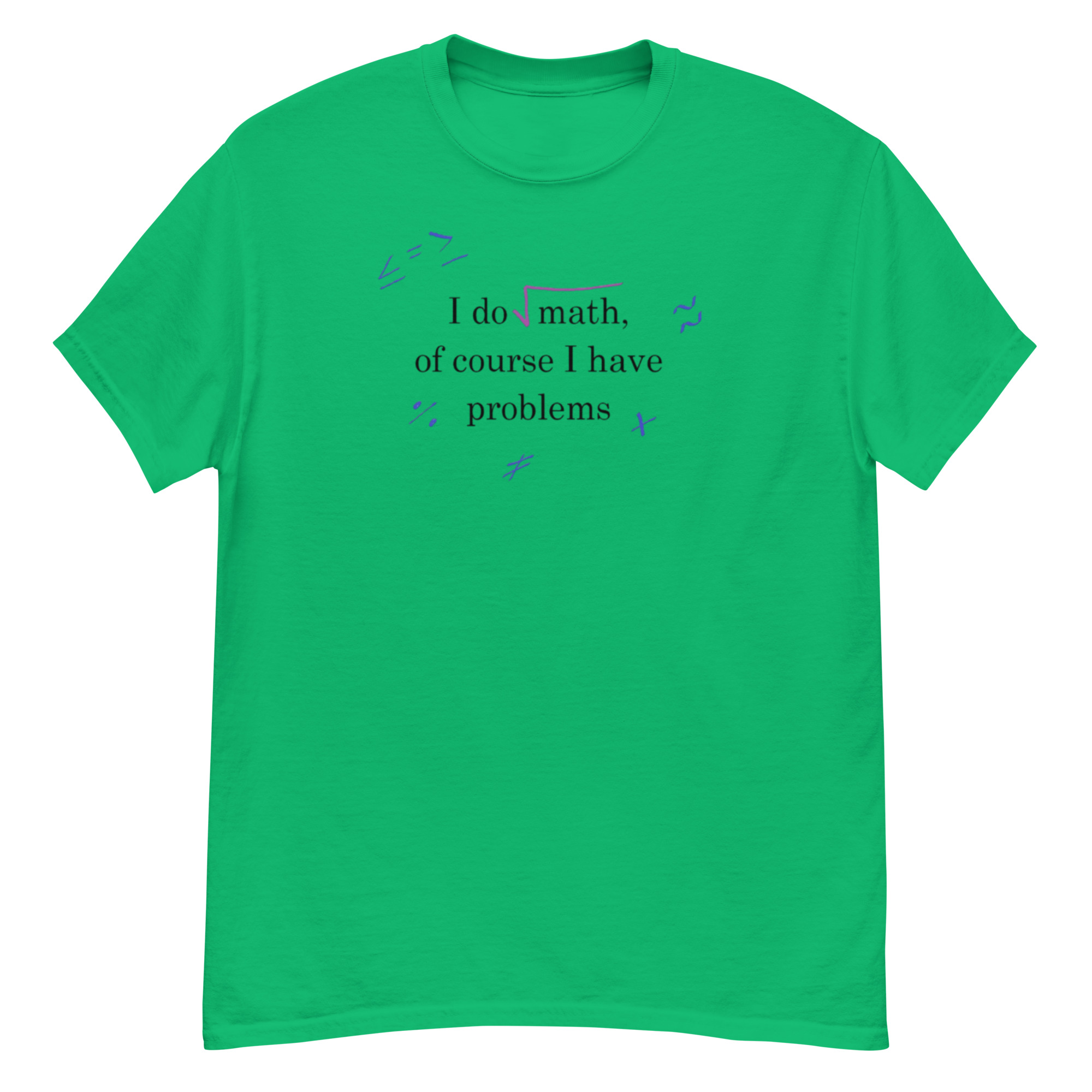 Math Problems. Unisex Classic Tee - Image 3