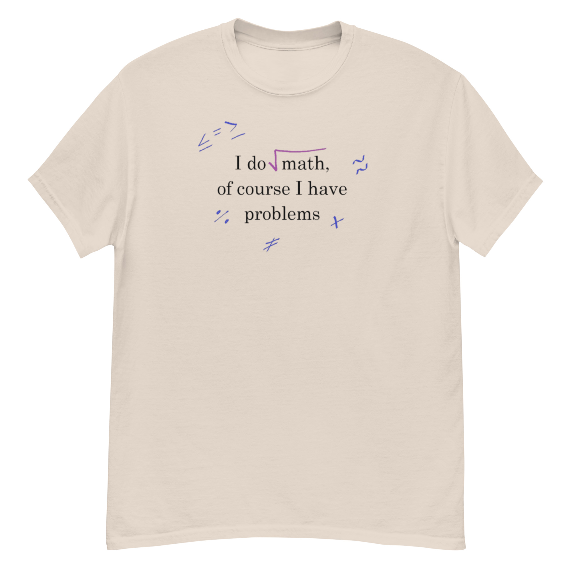 Math Problems. Unisex Classic Tee - Image 7