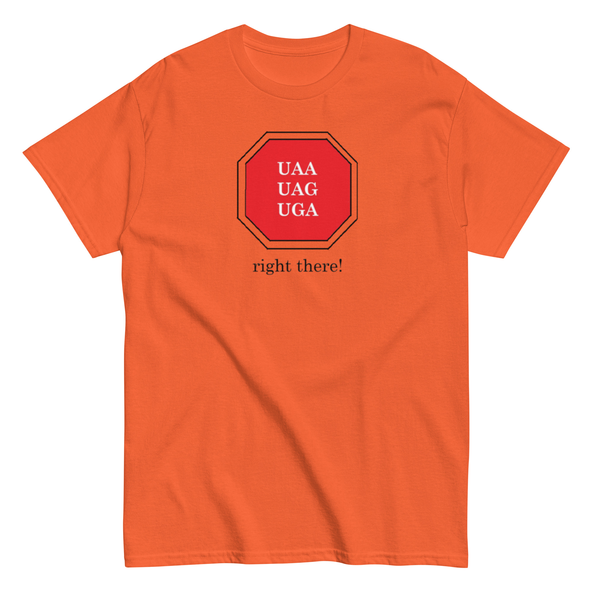 Stop. Unisex Classic Tee - Image 5