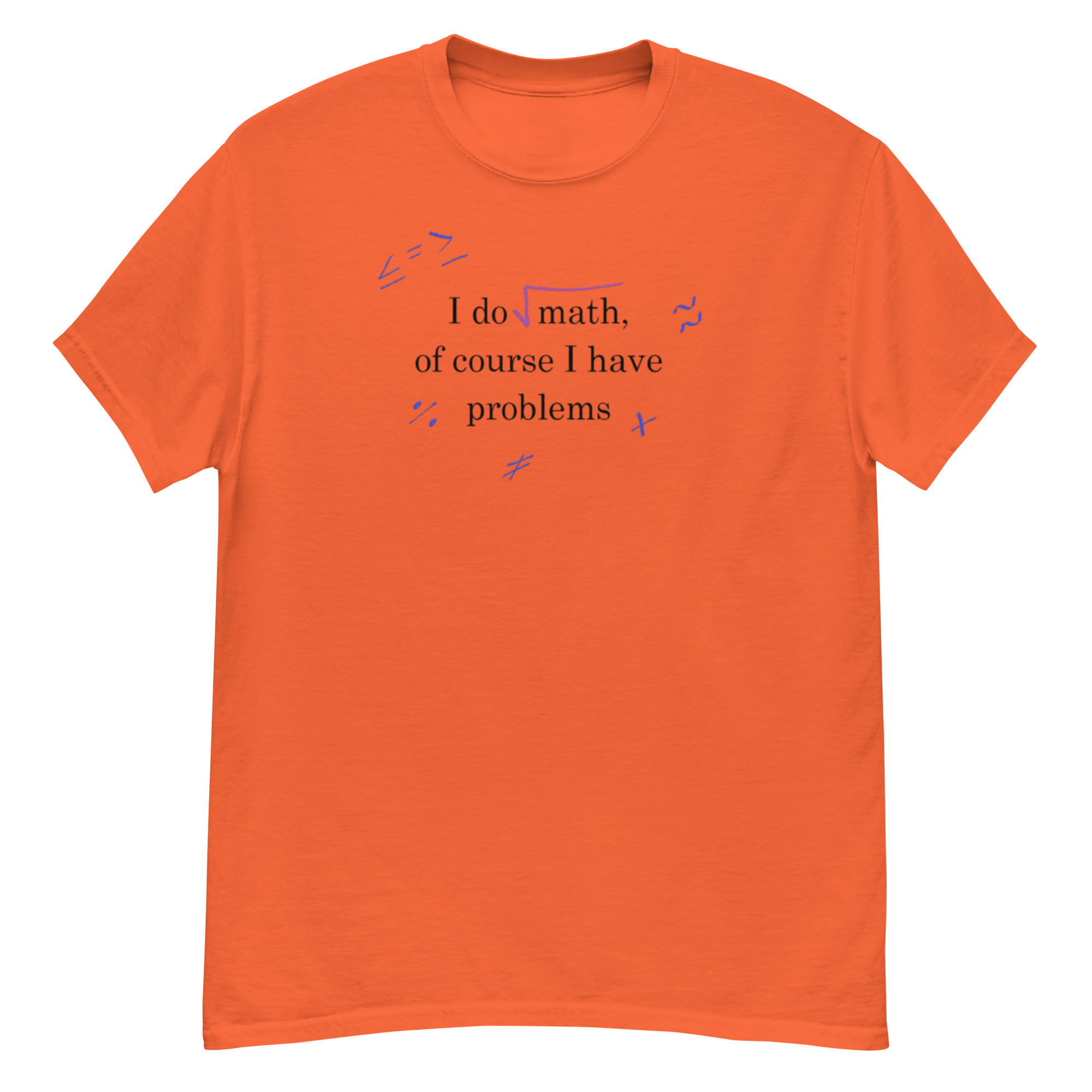 Math Problems. Unisex Classic Tee - Image 5