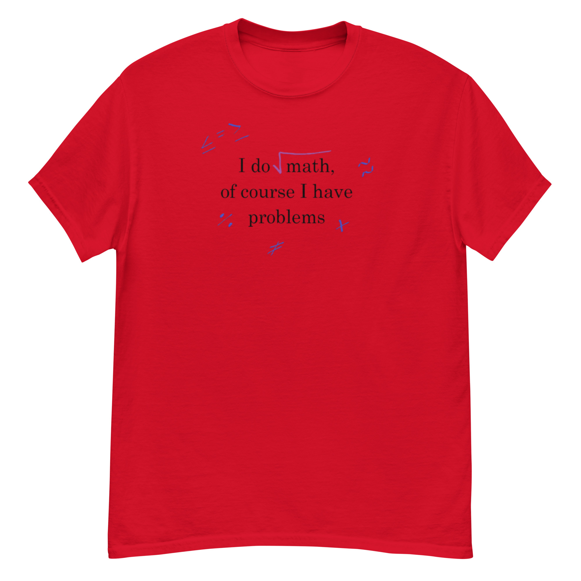 Math Problems. Unisex Classic Tee - Image 2