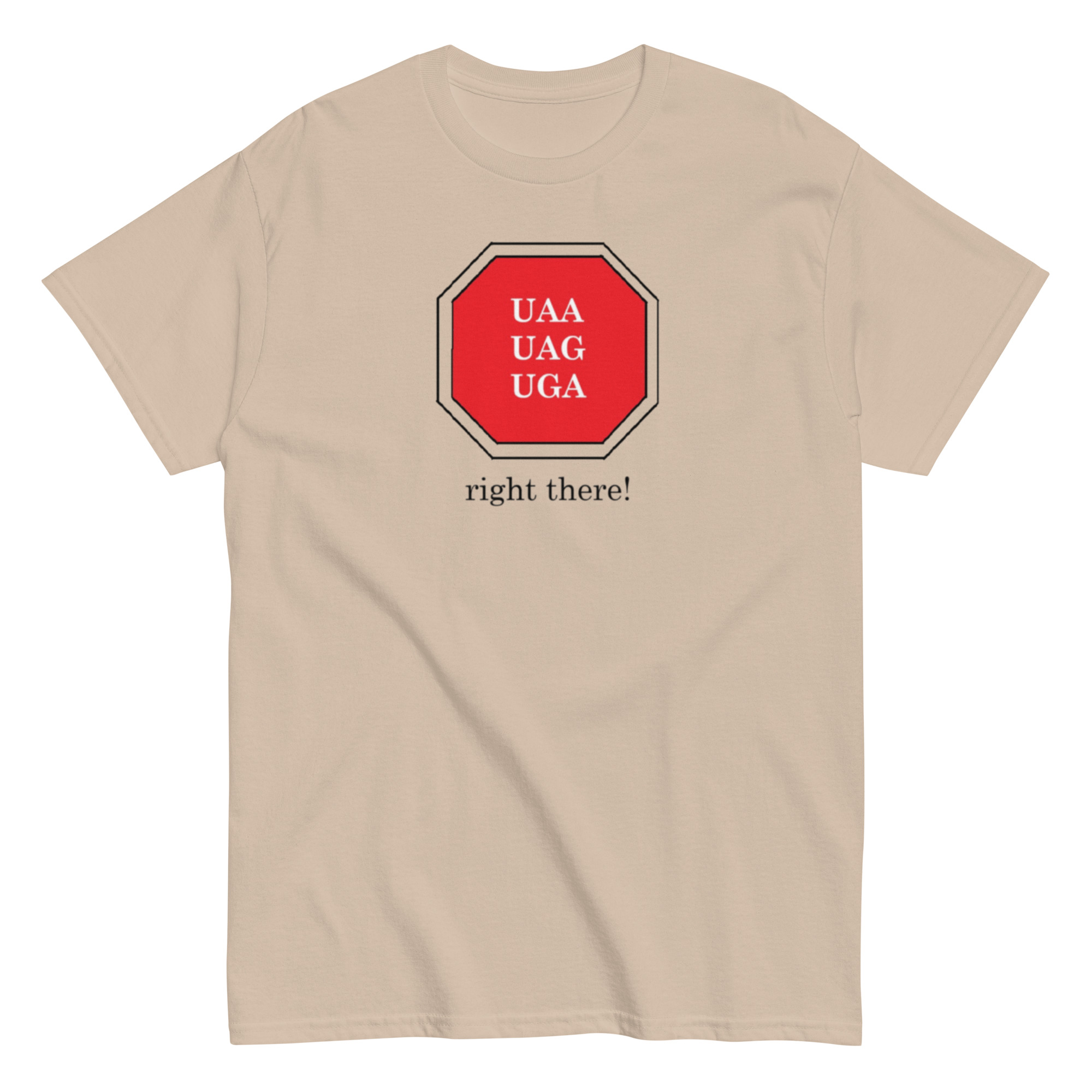 Stop. Unisex Classic Tee - Image 9