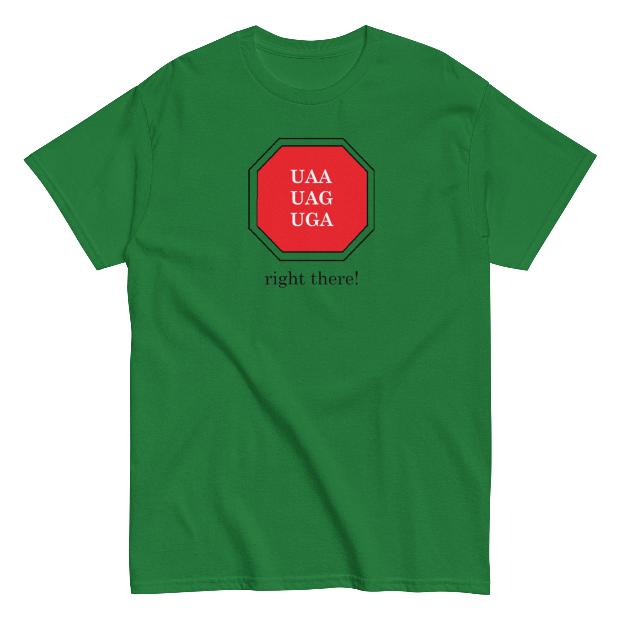 Stop. Unisex Classic Tee - Image 3