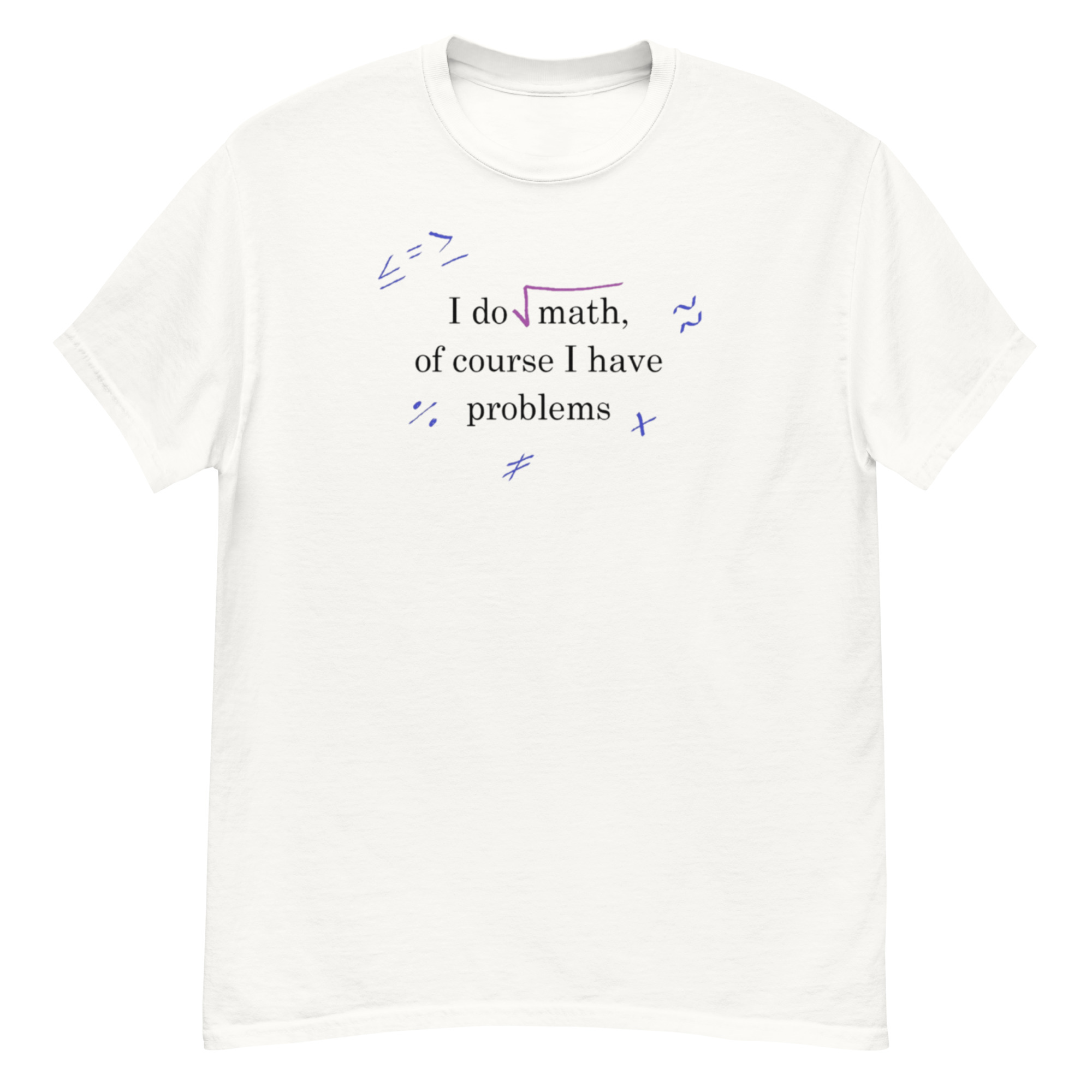 Math Problems. Unisex Classic Tee - Image 12