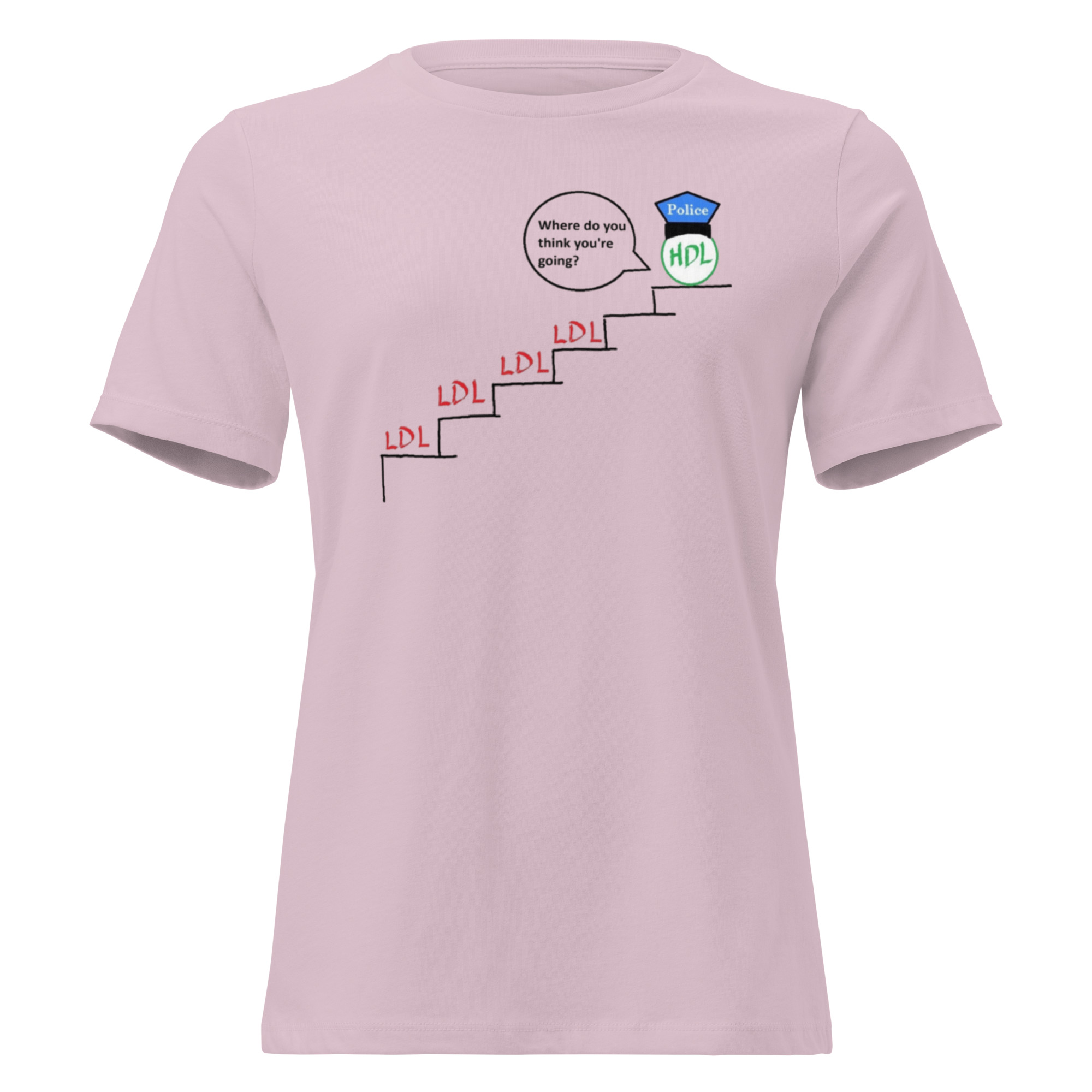 HDL LDL. Women's Relaxed T-Shirt - Image 6